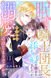 【期間限定　試し読み増量版】眠れない騎士団長との添い寝を頼まれましたが、これって溺愛のはじまりですか？（１）